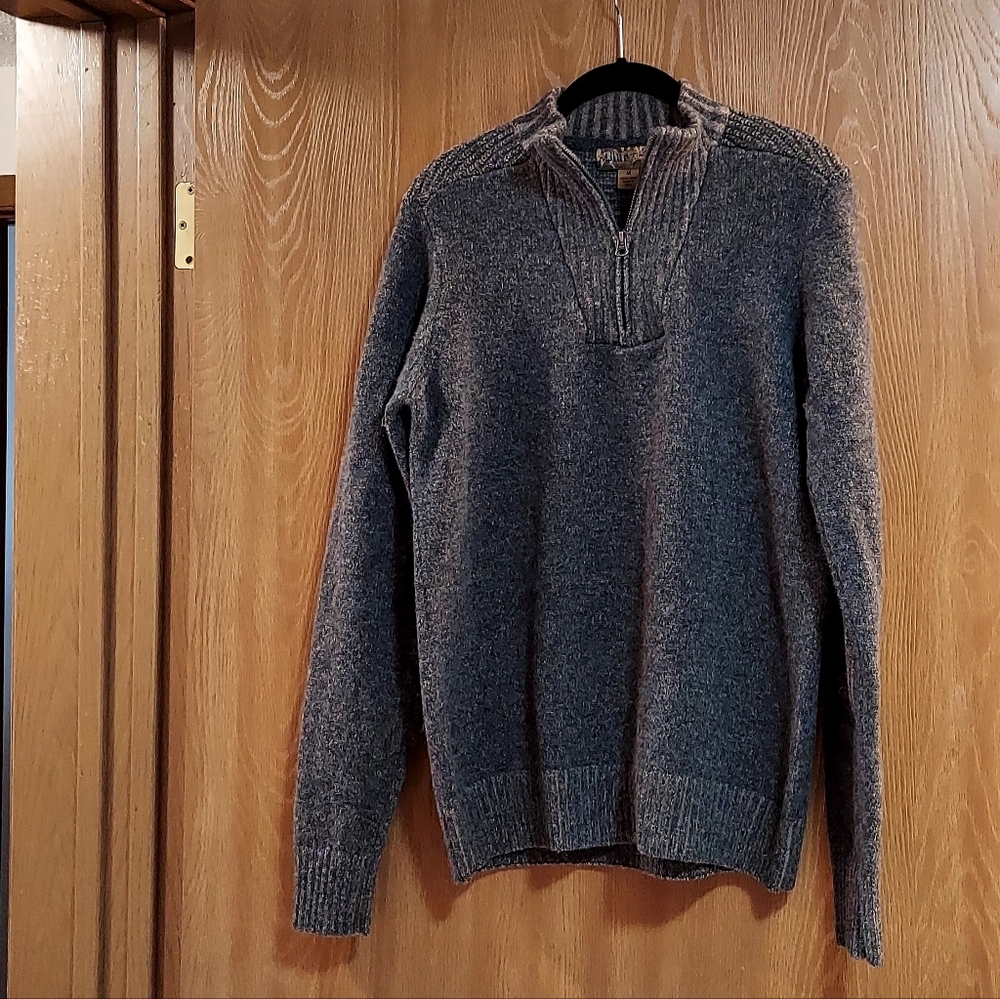Blue Pronto Uomo Wool Sweater Men's Size Medium